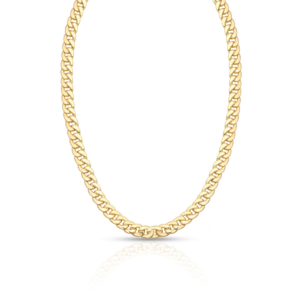 Łańcuszek złoty pancerka