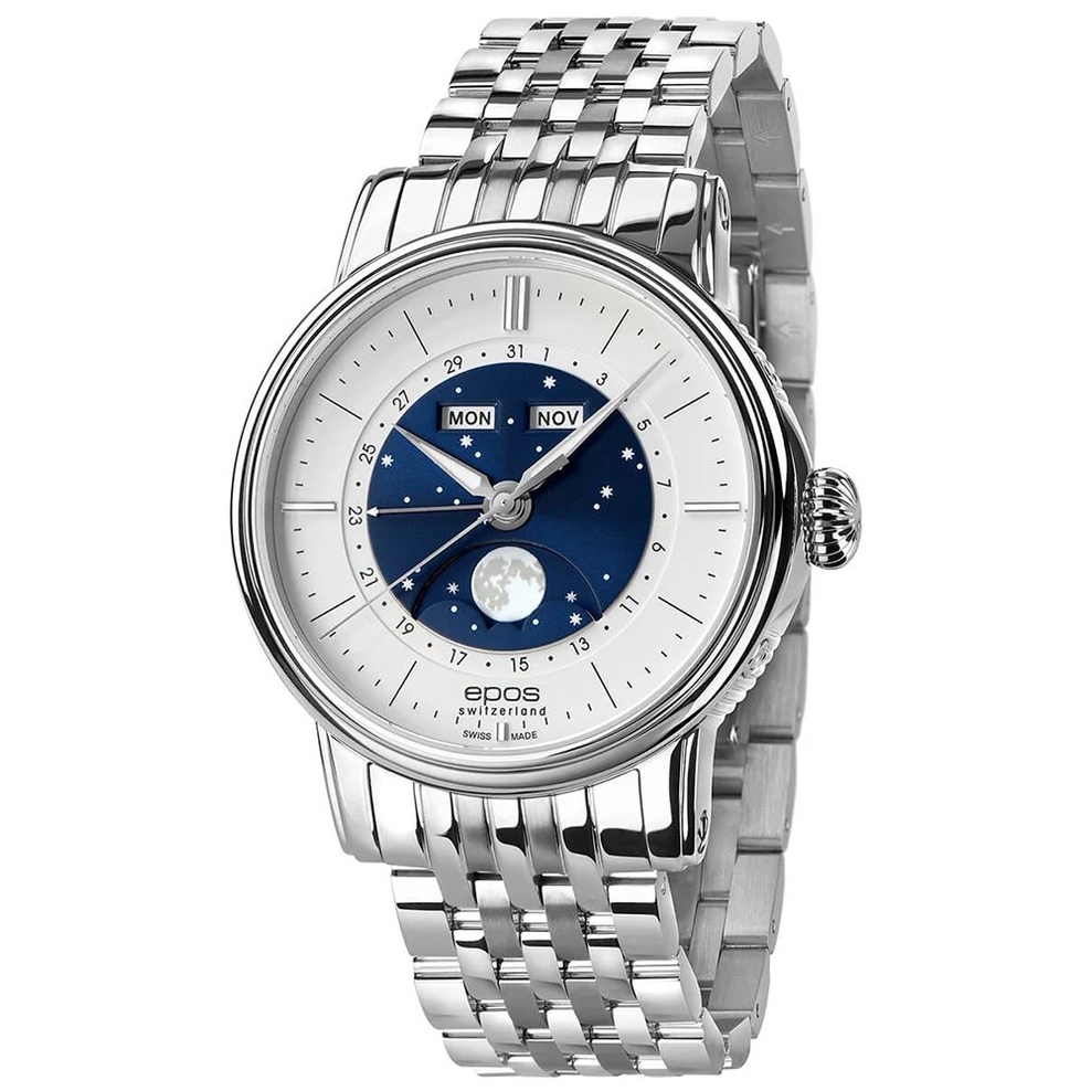ZEGAREK EPOS ARTISTRY 3439 BM CLASSIC AUTOMATIC MOONPHASE