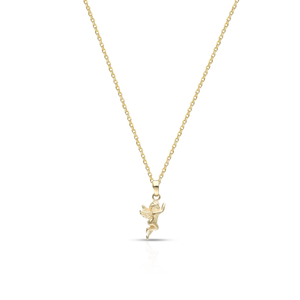 Wisiorek złoty anioł