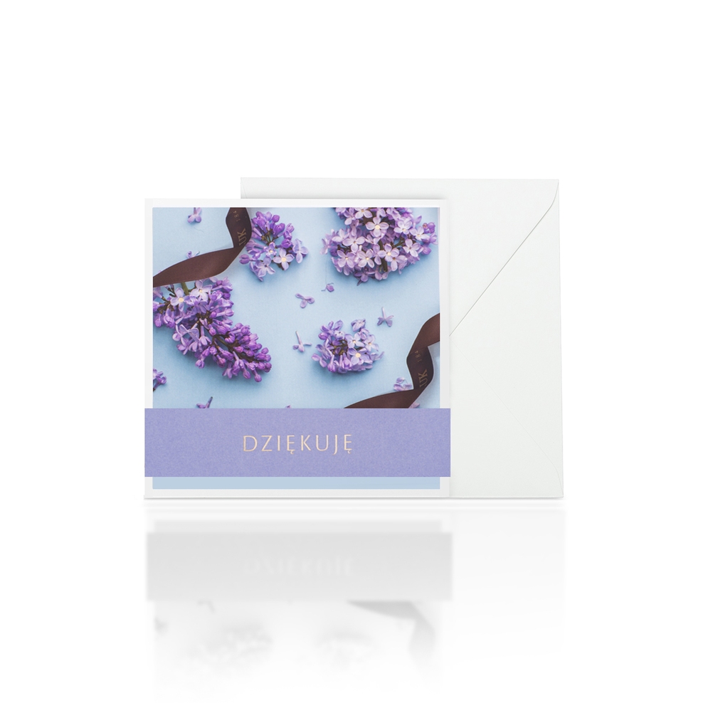 KARTKA W.KRUK: DZIĘKUJĘ