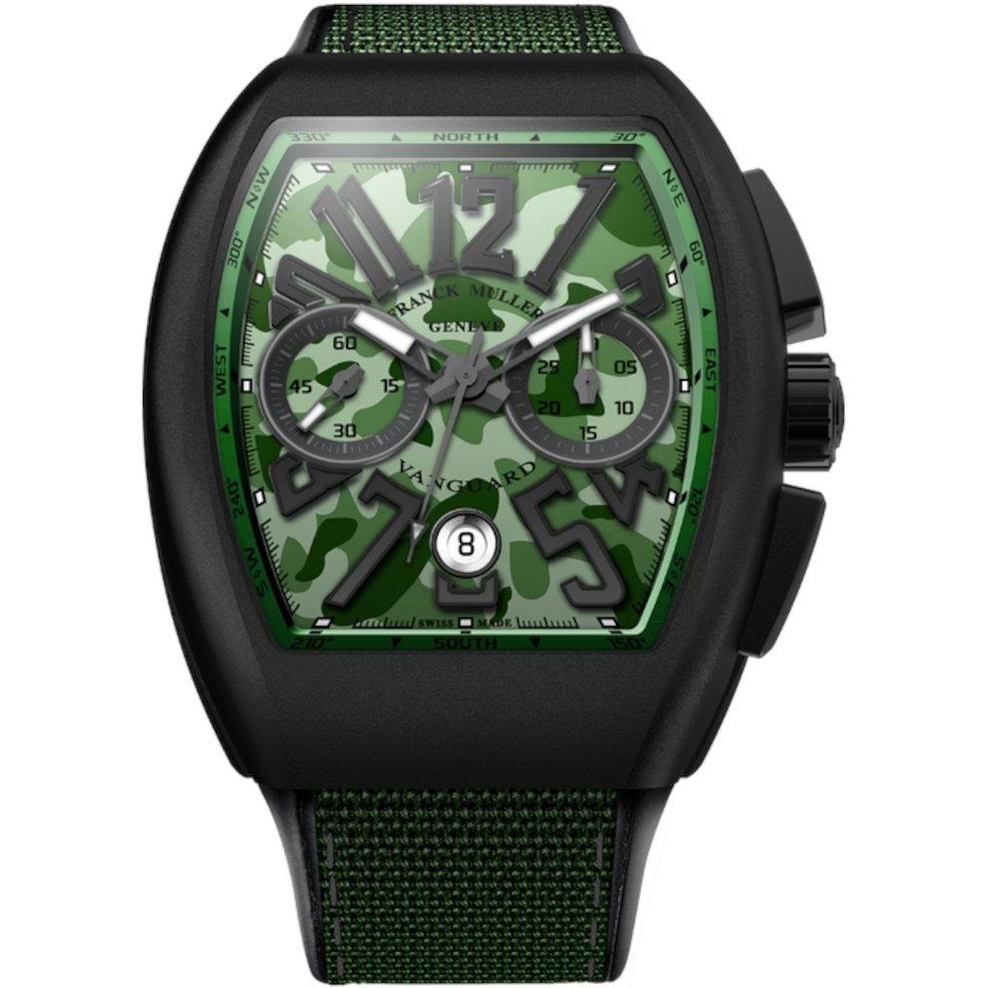 ZEGAREK FRANCK MULLER VANGUARD CAMOUFLAGE