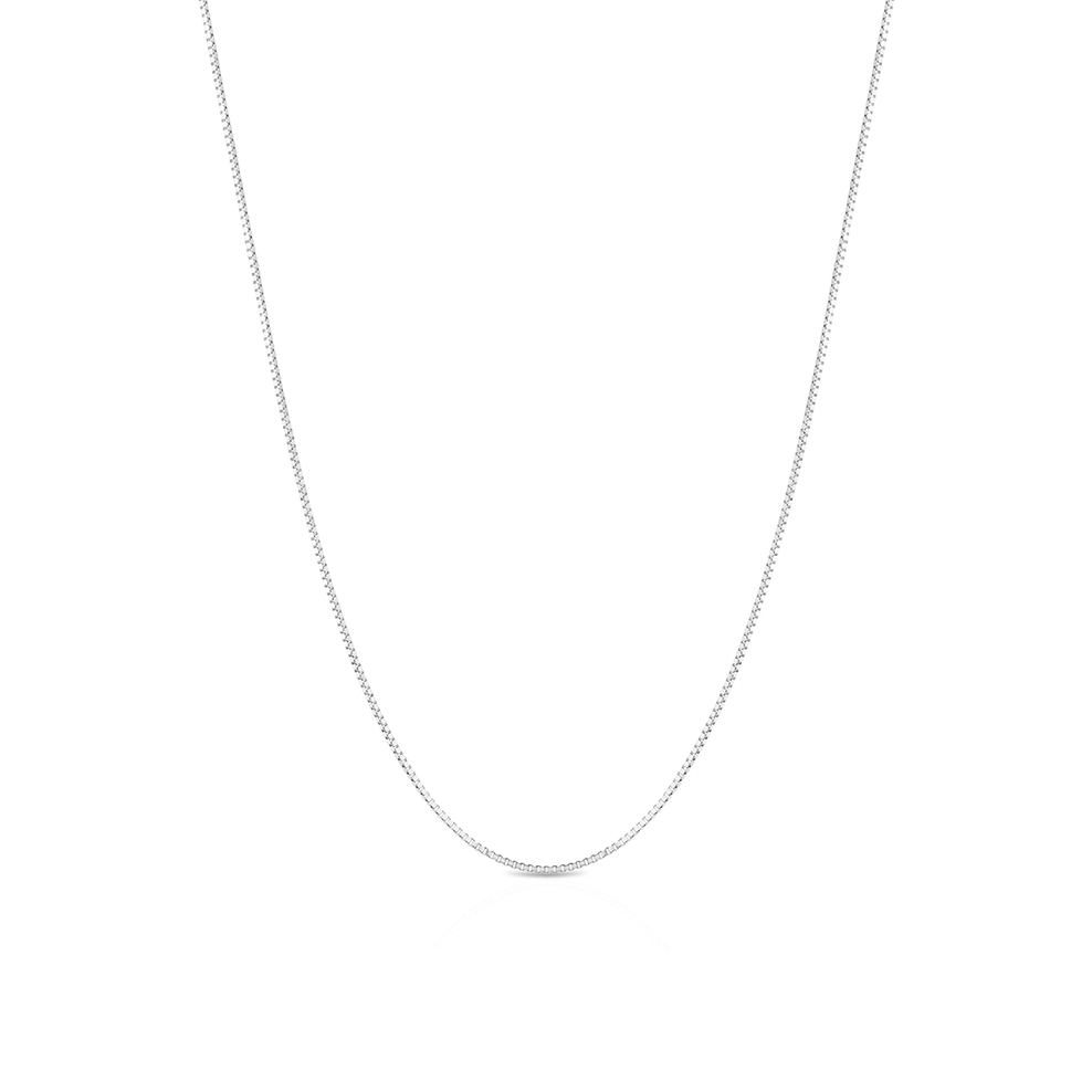 Łańcuszek srebrny żmijka