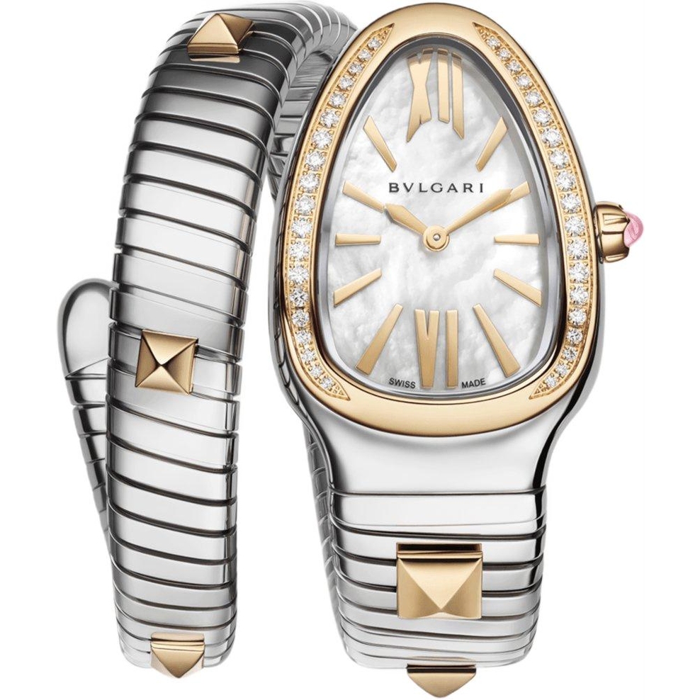 ZEGAREK BVLGARI SERPENTI TUBOGAS GOLD & STEEL SPECIAL EDITION