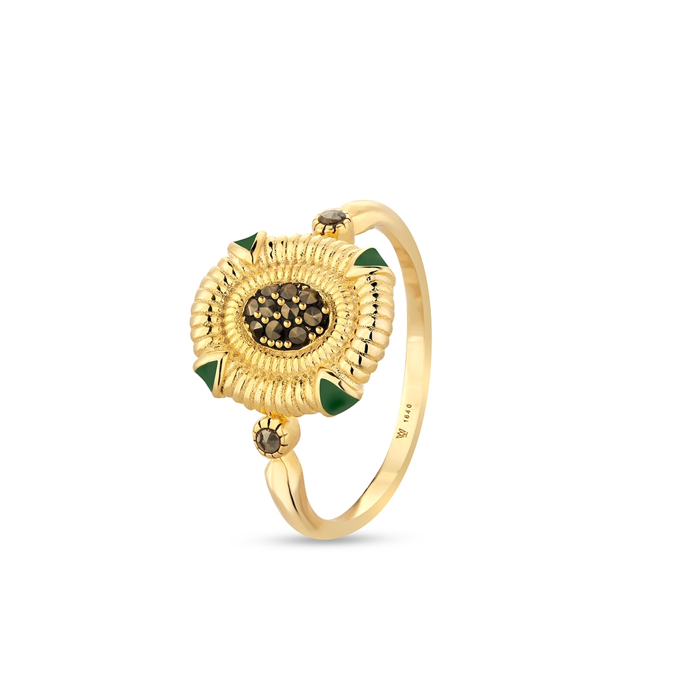 Pierścionek srebrny Retro