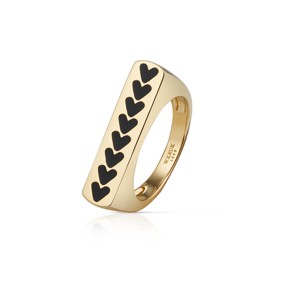 Pierścionek srebrny Longplay