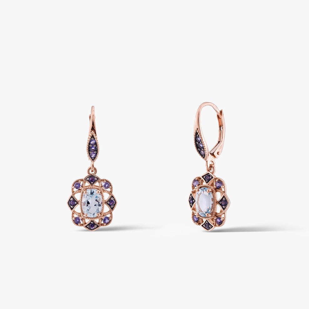 Kolczyki złote Szekspirowska