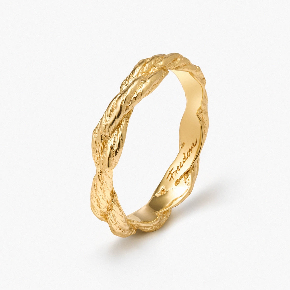 Pierścionek srebrny Freedom Forever