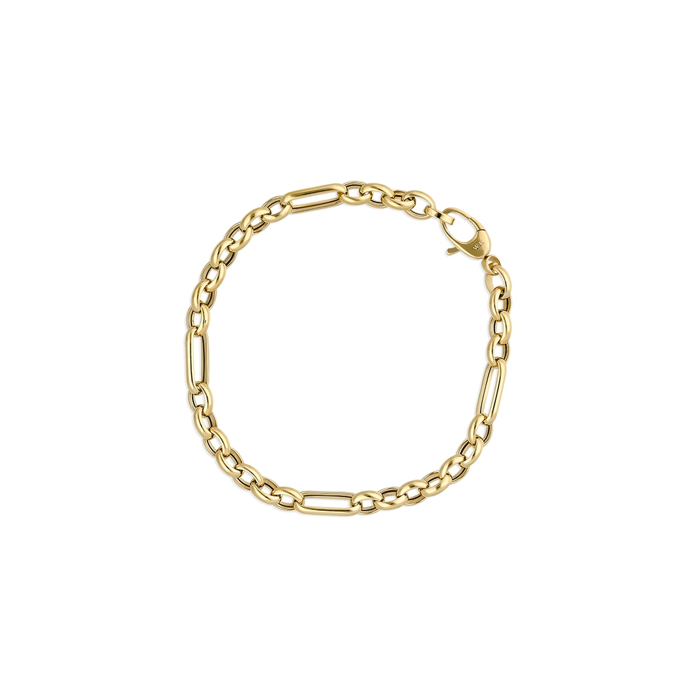 Bransoleta złota pancerka