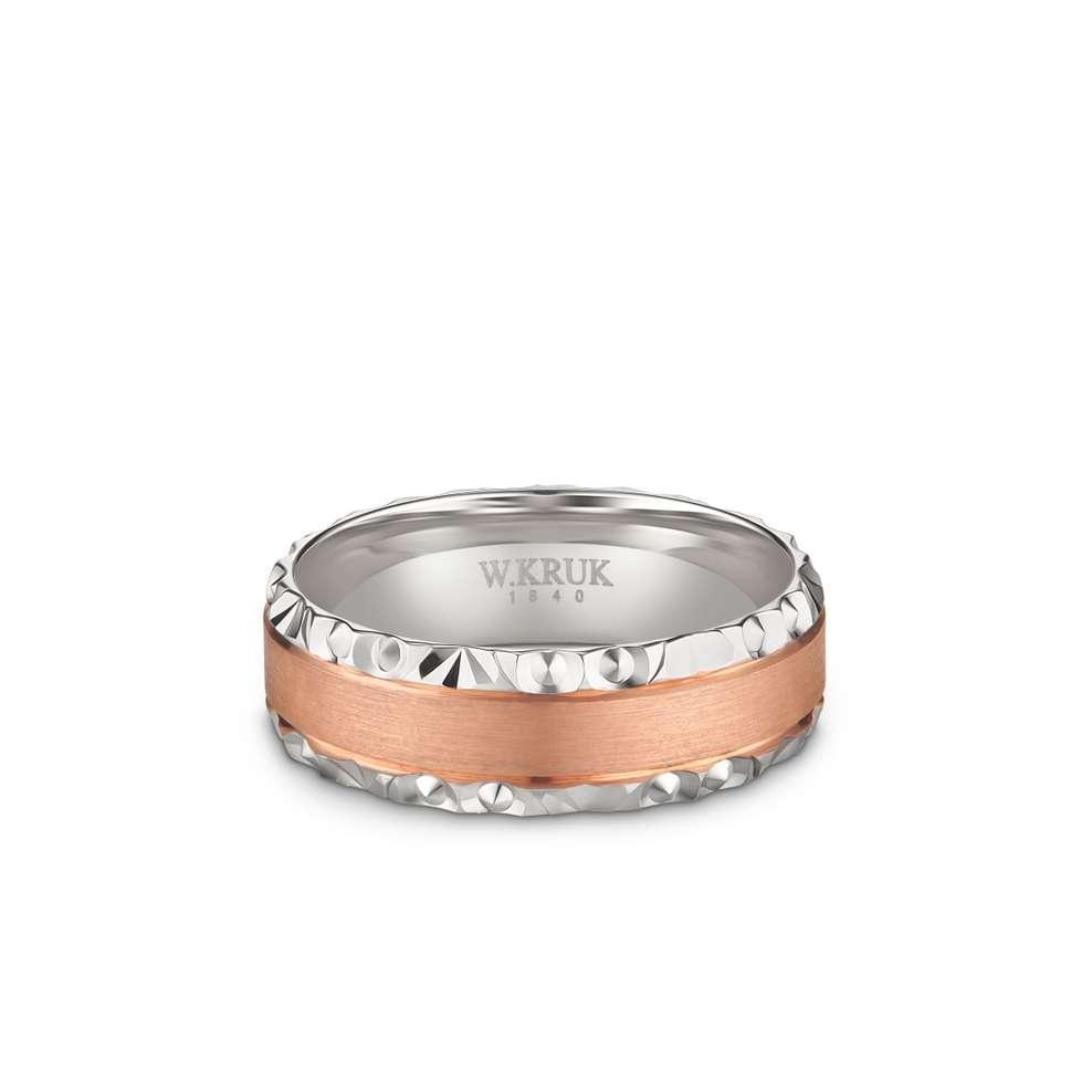 Obrączka złota MEMORIES