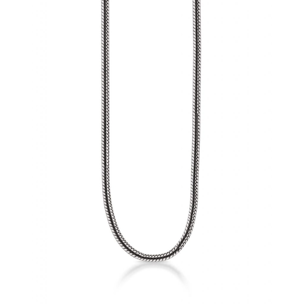 Łańcuszek srebrny żmijka