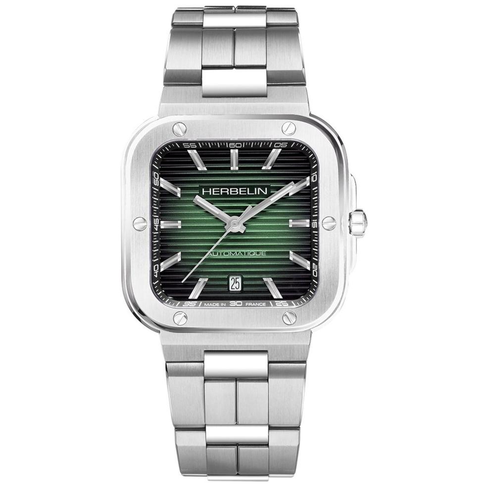 ZEGAREK HERBELIN CAP CAMARAT SQUARE AUTOMATIC