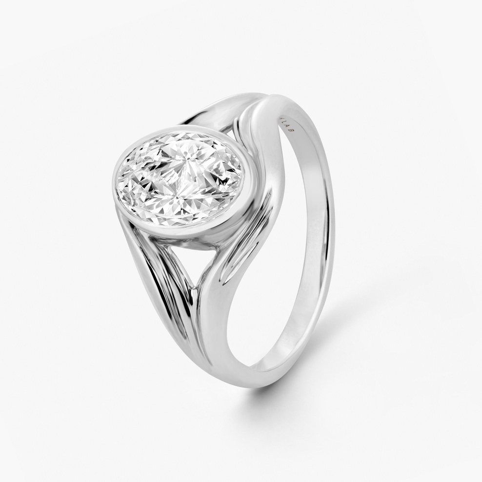 Pierścionek złoty Nuova