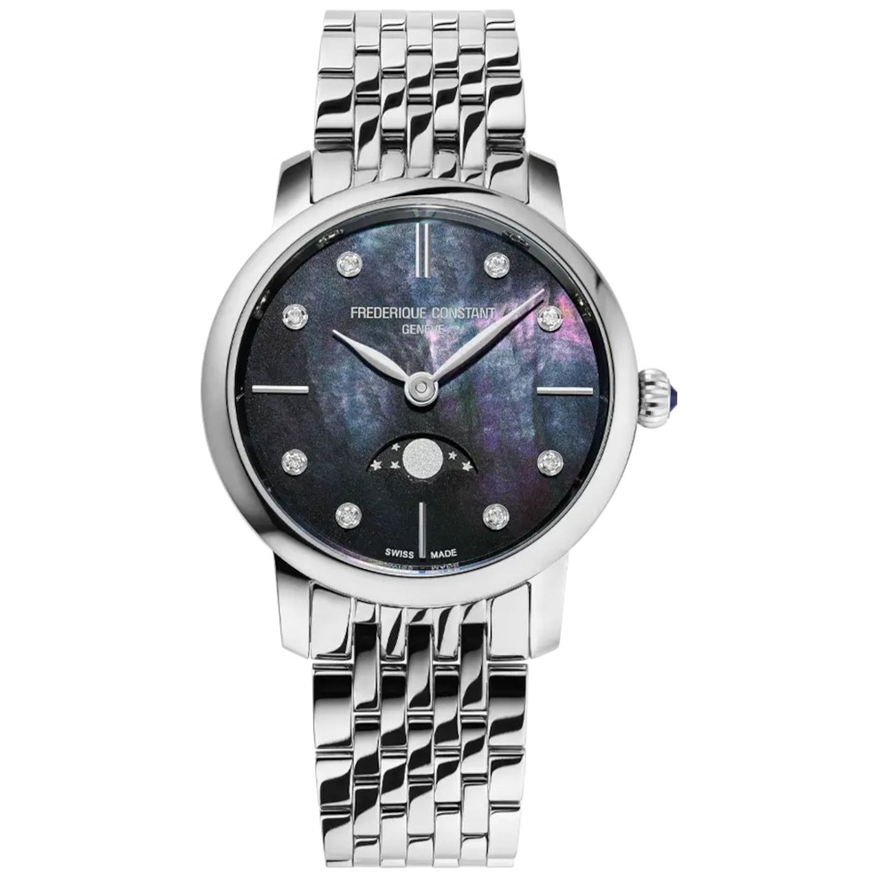 ZEGAREK FREDERIQUE CONSTANT CLASSICS SLIMLINE LADIES MOONPHASE