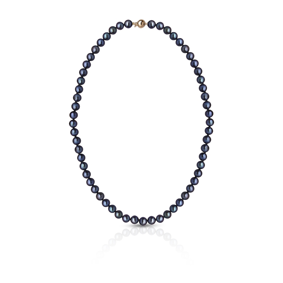 Naszyjnik złoty z perłami