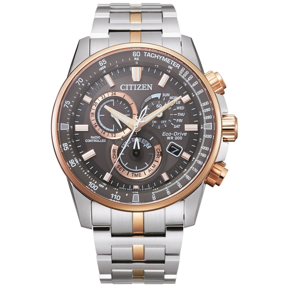 ZEGAREK CITIZEN RADIO CONTROLLED CHRONOGRAPH