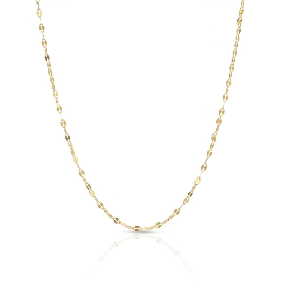 Łańcuszek złoty fantazyjny