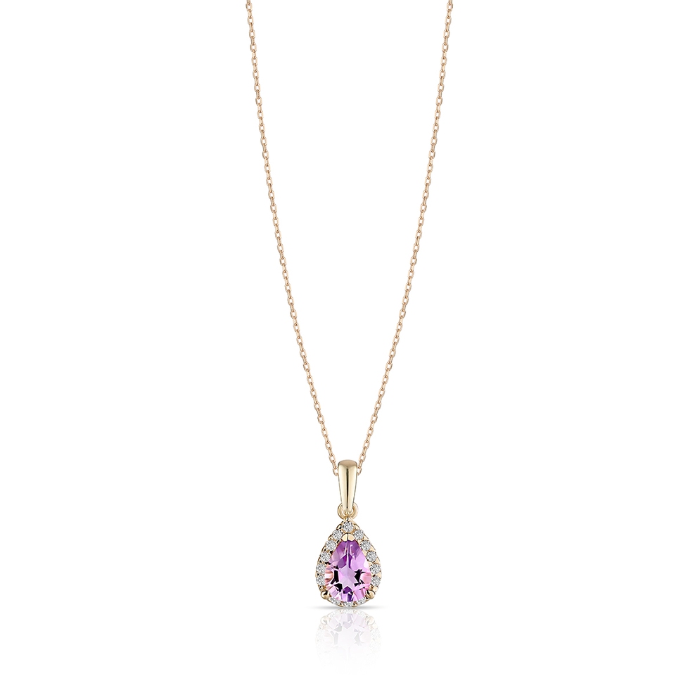 Wisiorek złoty Maria Antonina