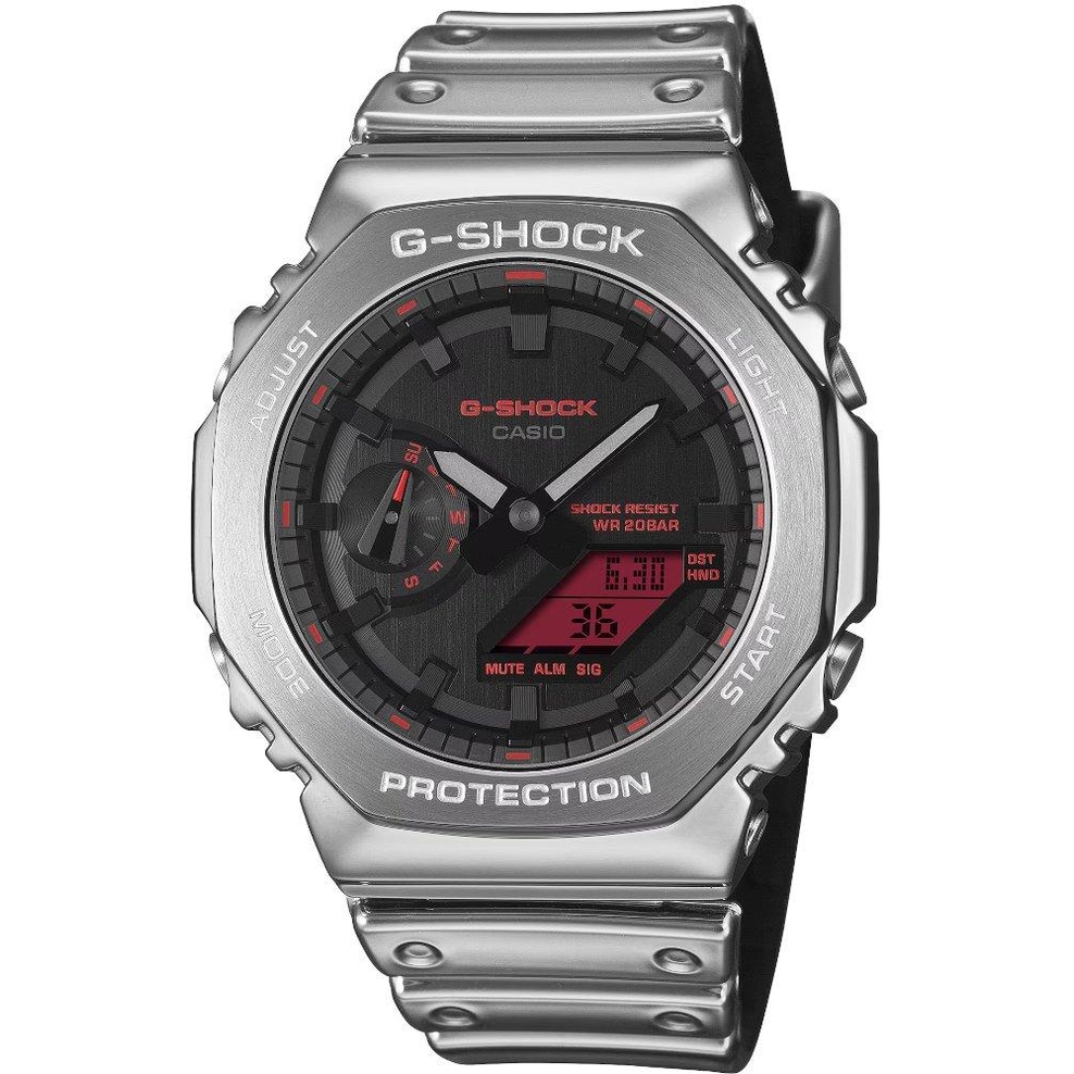 ZEGAREK G-SHOCK ANALOG-DIGITAL 2100 FINE METALLIC SERIES