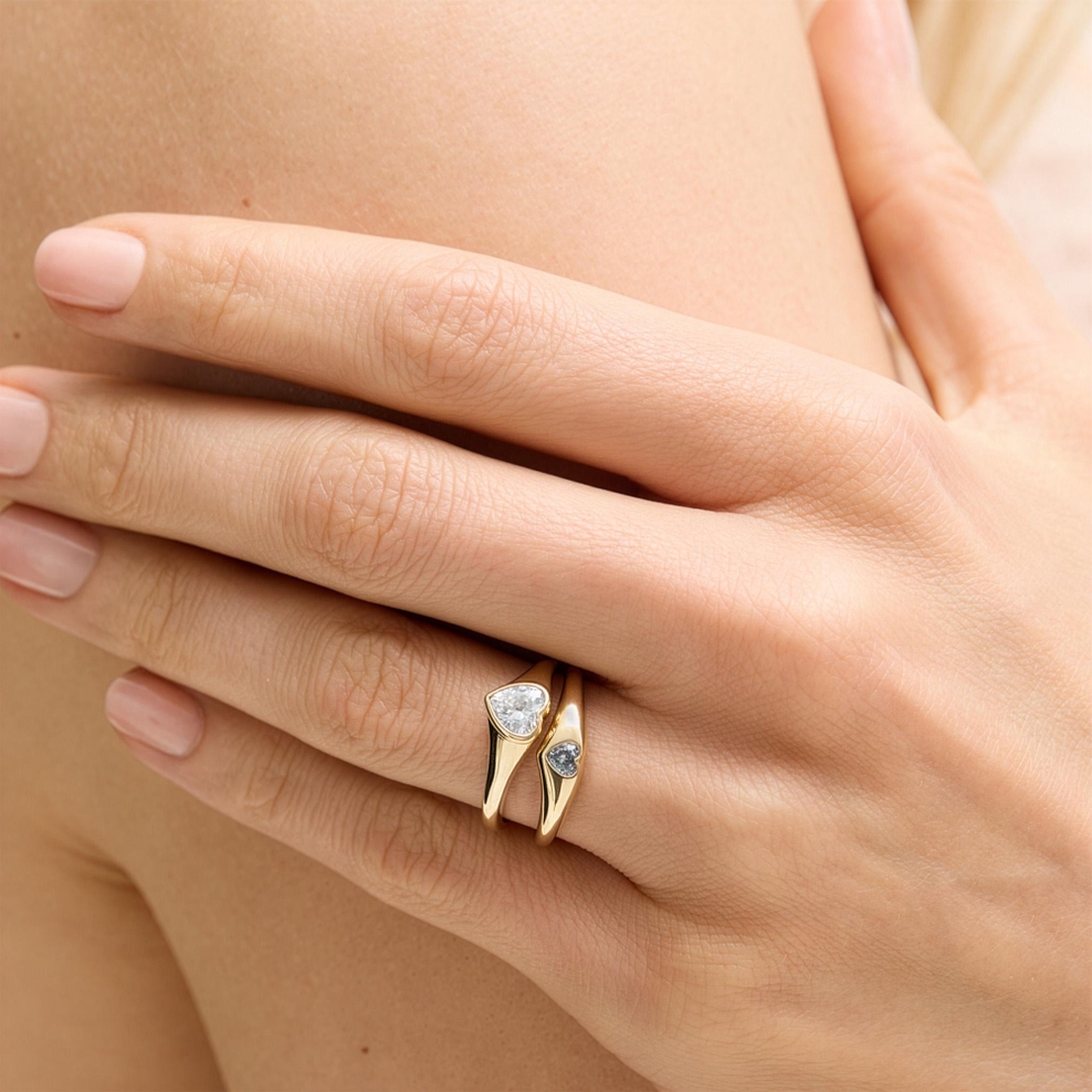 Pierścionek złoty Lollipop