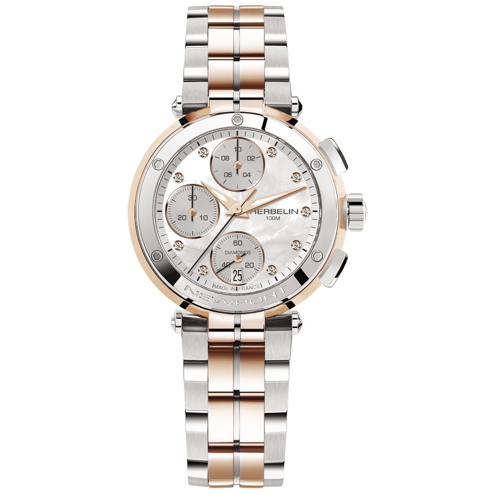 ZEGAREK HERBELIN NEWPORT CHRONOGRAPH