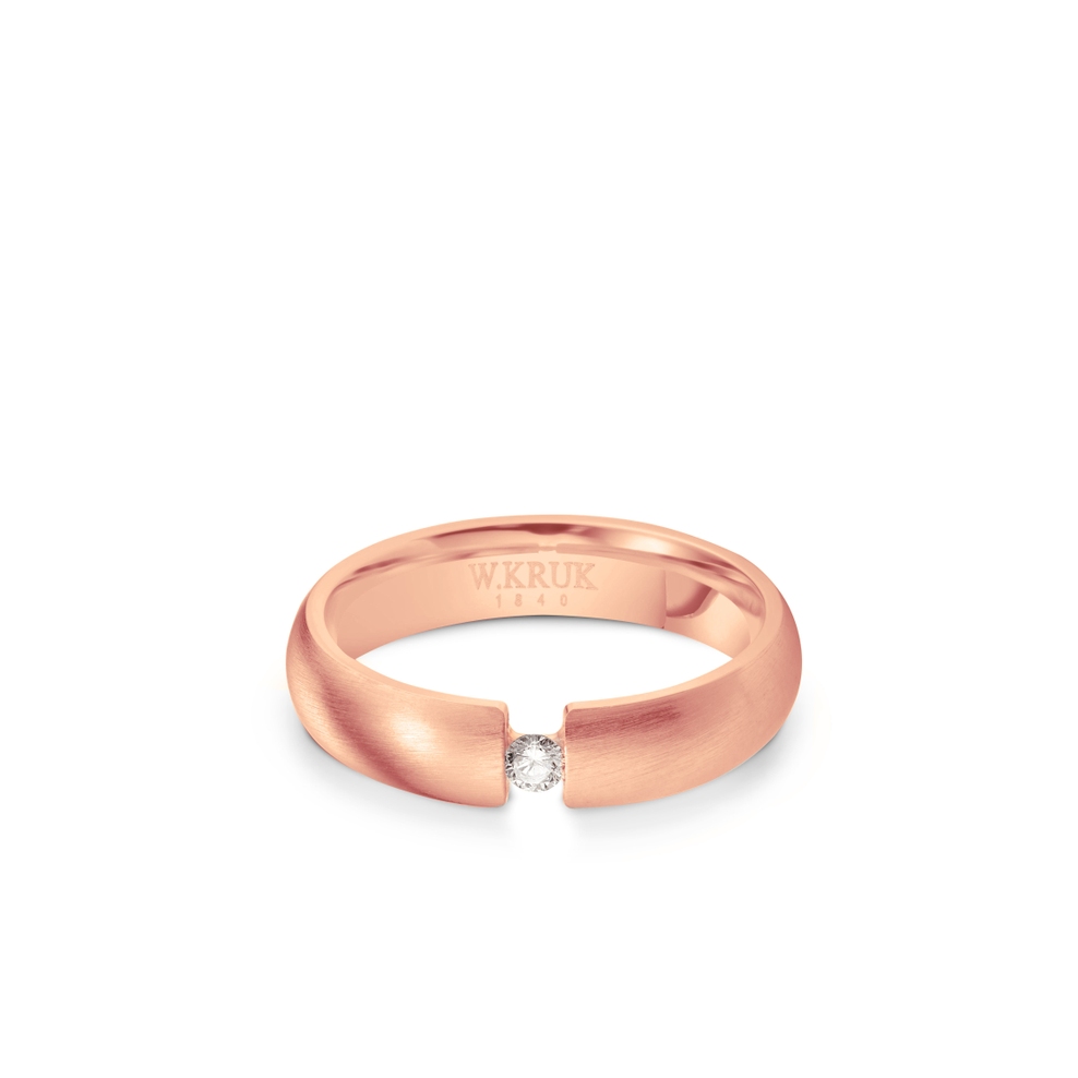 Obrączka złota ROSSANO damska