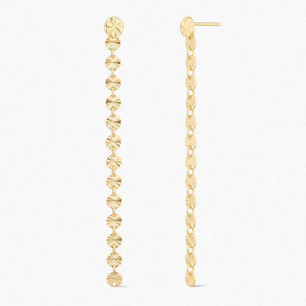 Kolczyki srebrne Follow