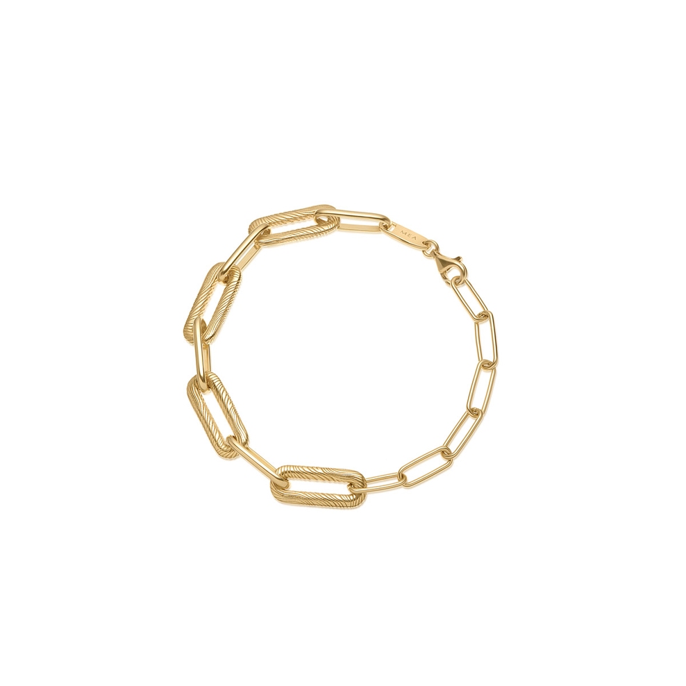 Bransoleta srebrna Mea