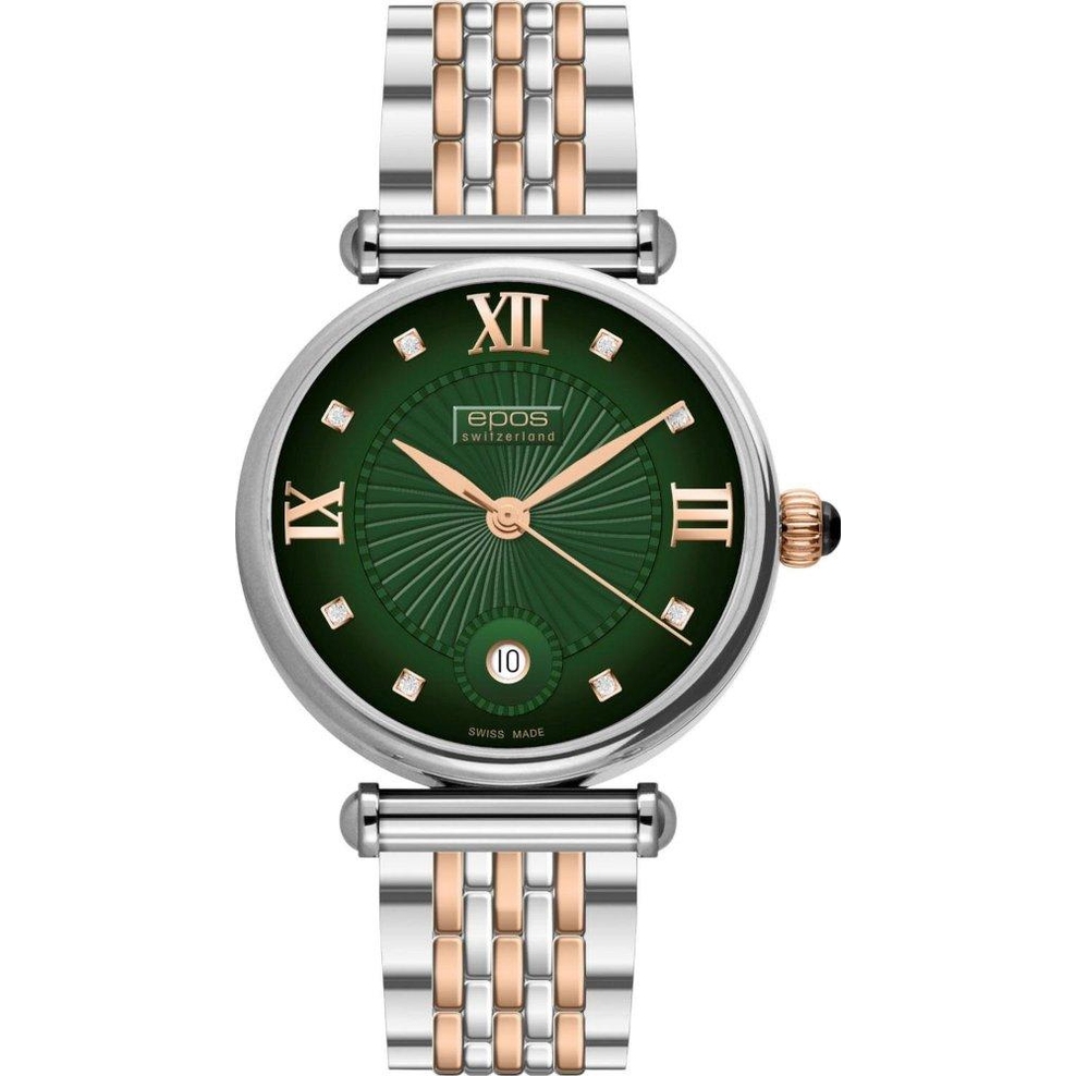 ZEGAREK EPOS QUARTZ LADY ROUND DIAMONDS