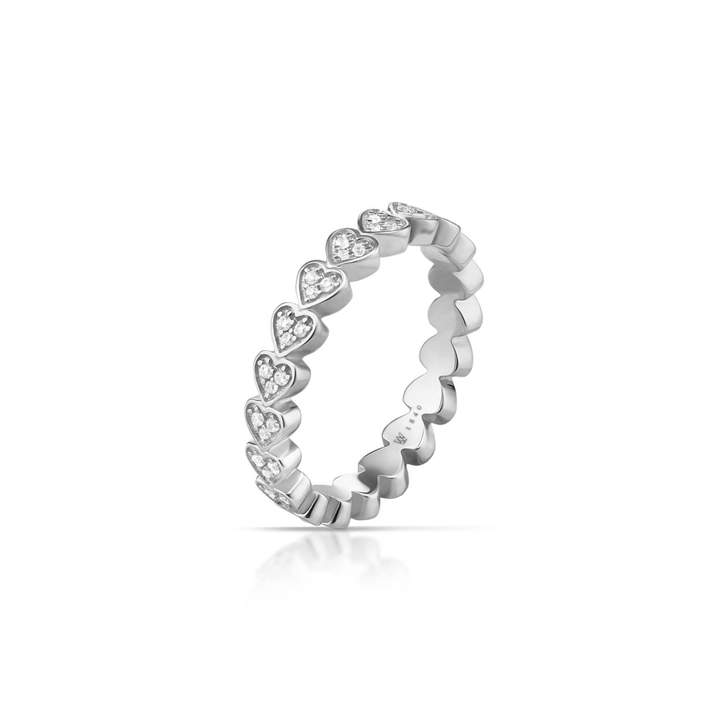 Pierścionek srebrny W.KRUK