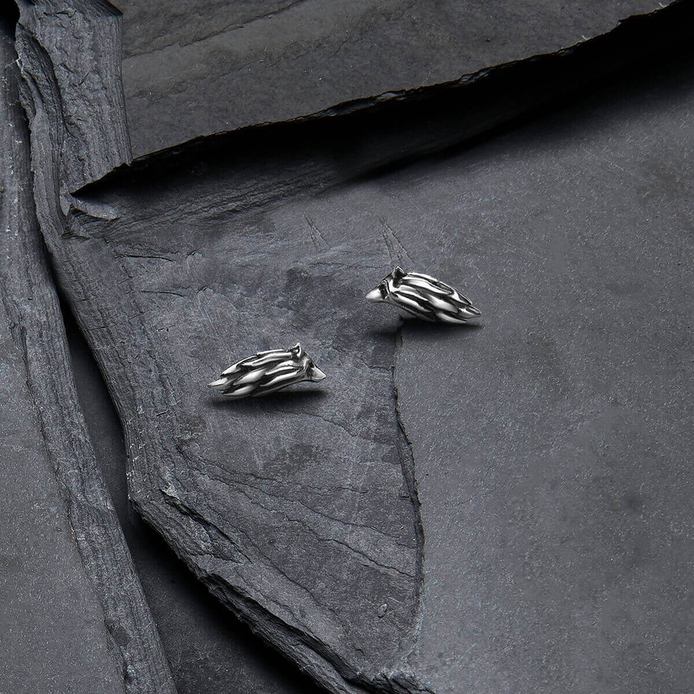 Kolczyki srebrne Freedom