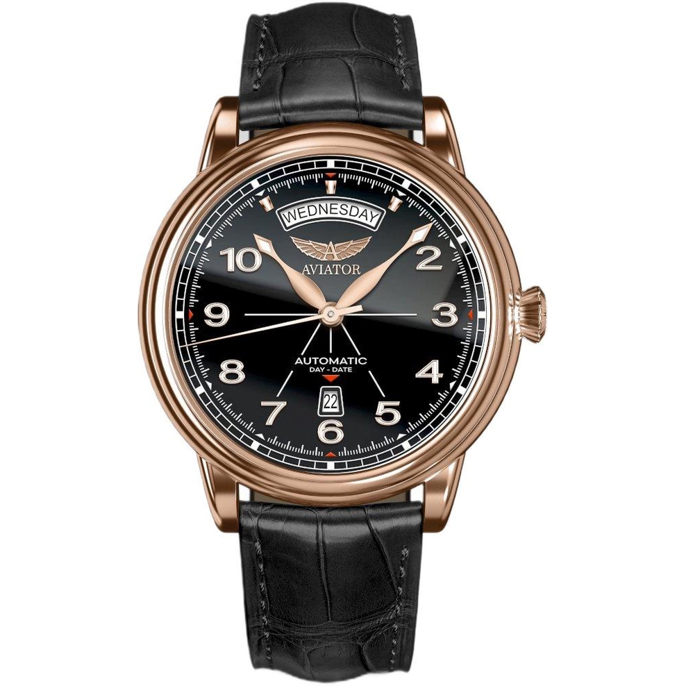 ZEGAREK AVIATOR DOUGLAS DAY-DATE