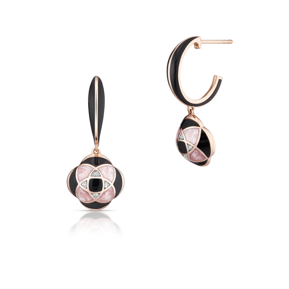 Kolczyki złote Madame