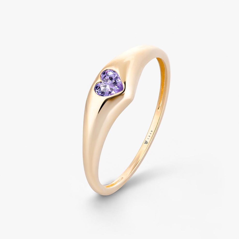 Pierścionek złoty Lollipop