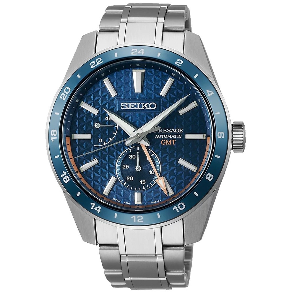 ZEGAREK SEIKO PRESAGE SHARP EDGED SERIES GMT