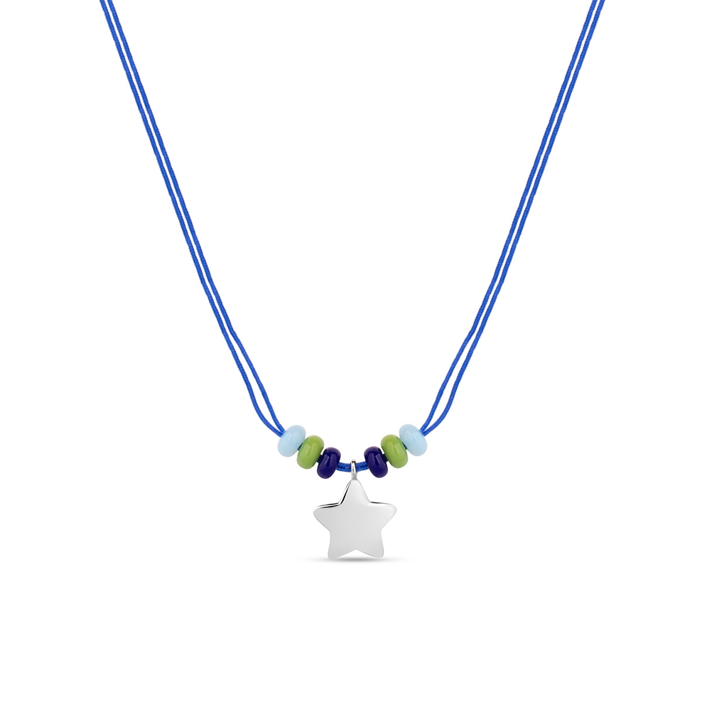 Naszyjnik srebrny z motywem gwiazdki