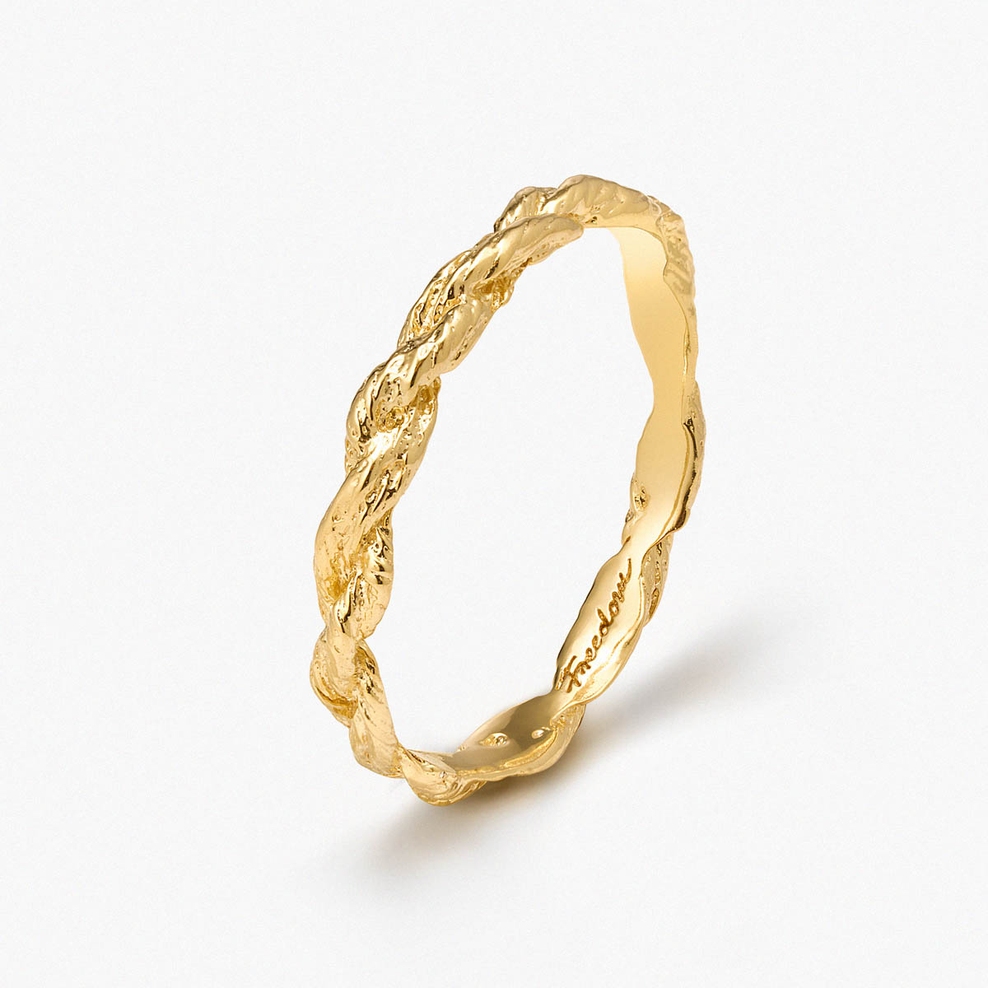 Pierścionek srebrny Freedom Forever