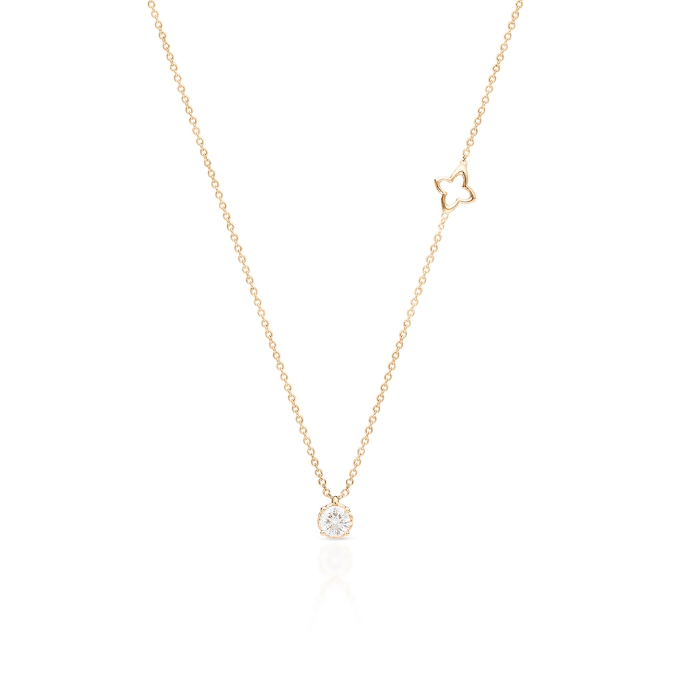 Naszyjnik złoty z brylantem RECARLO