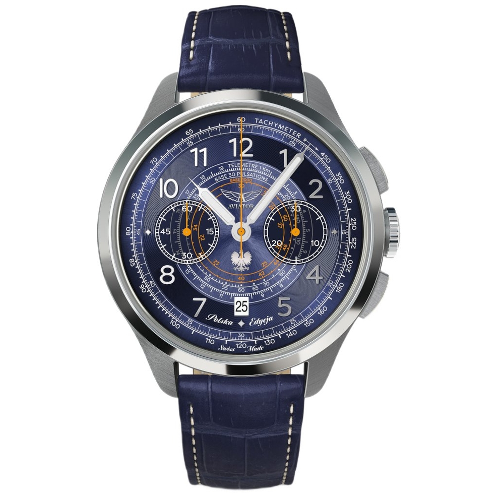 ZEGAREK AVIATOR HERITAGE CHRONOGRAPH TRIMETER POLISH LIMITED EDITION