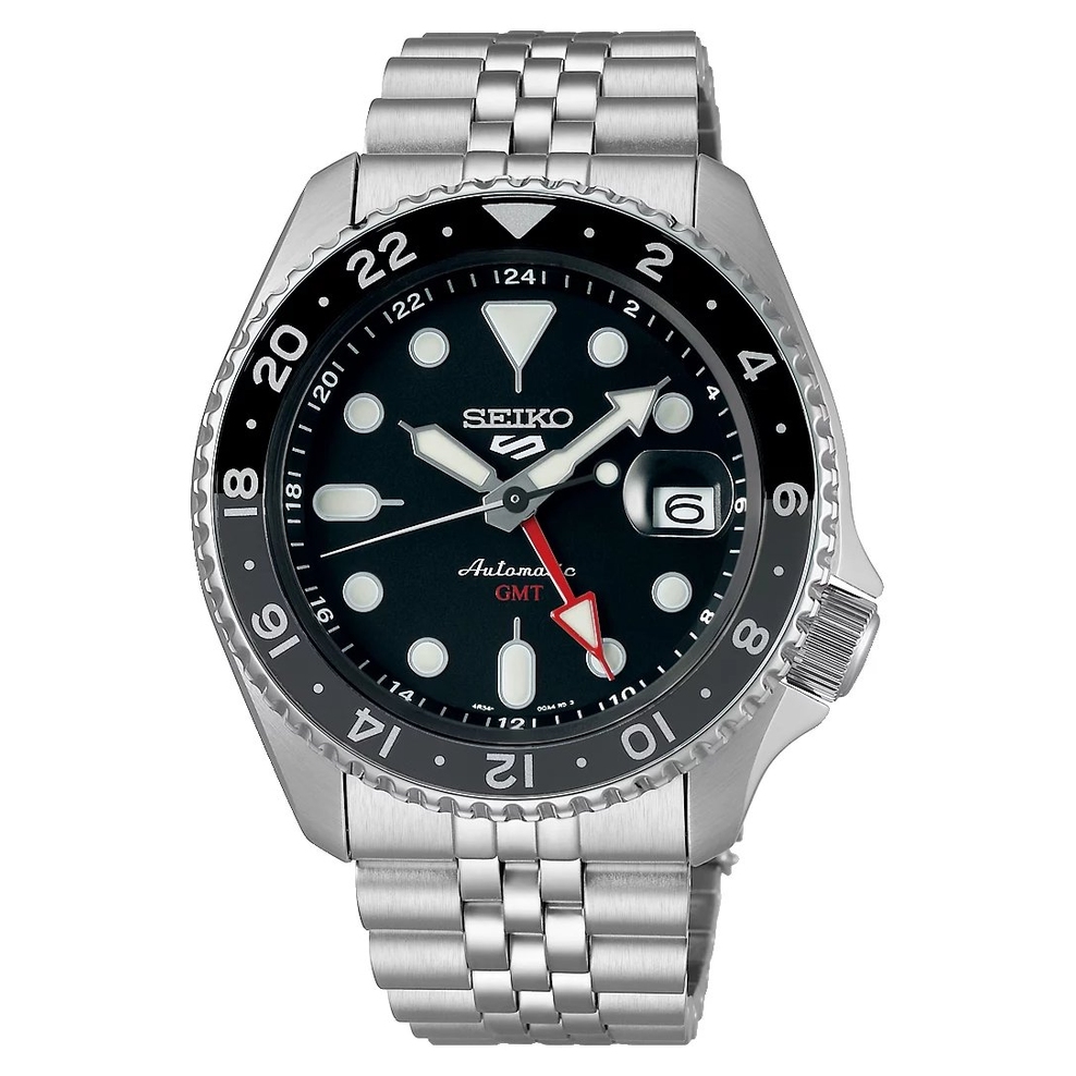 ZEGAREK SEIKO 5 Sports GMT Black Grape