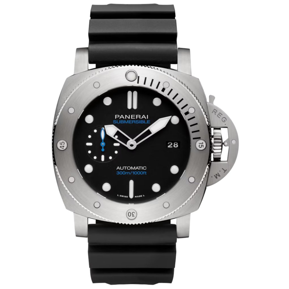 ZEGAREK PANERAI SUBMERSIBLE TITANIO
