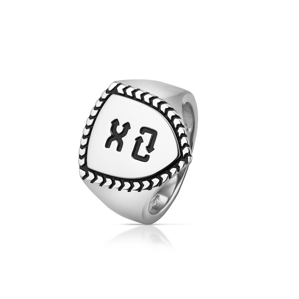 Sygnet srebrny męski Longplay