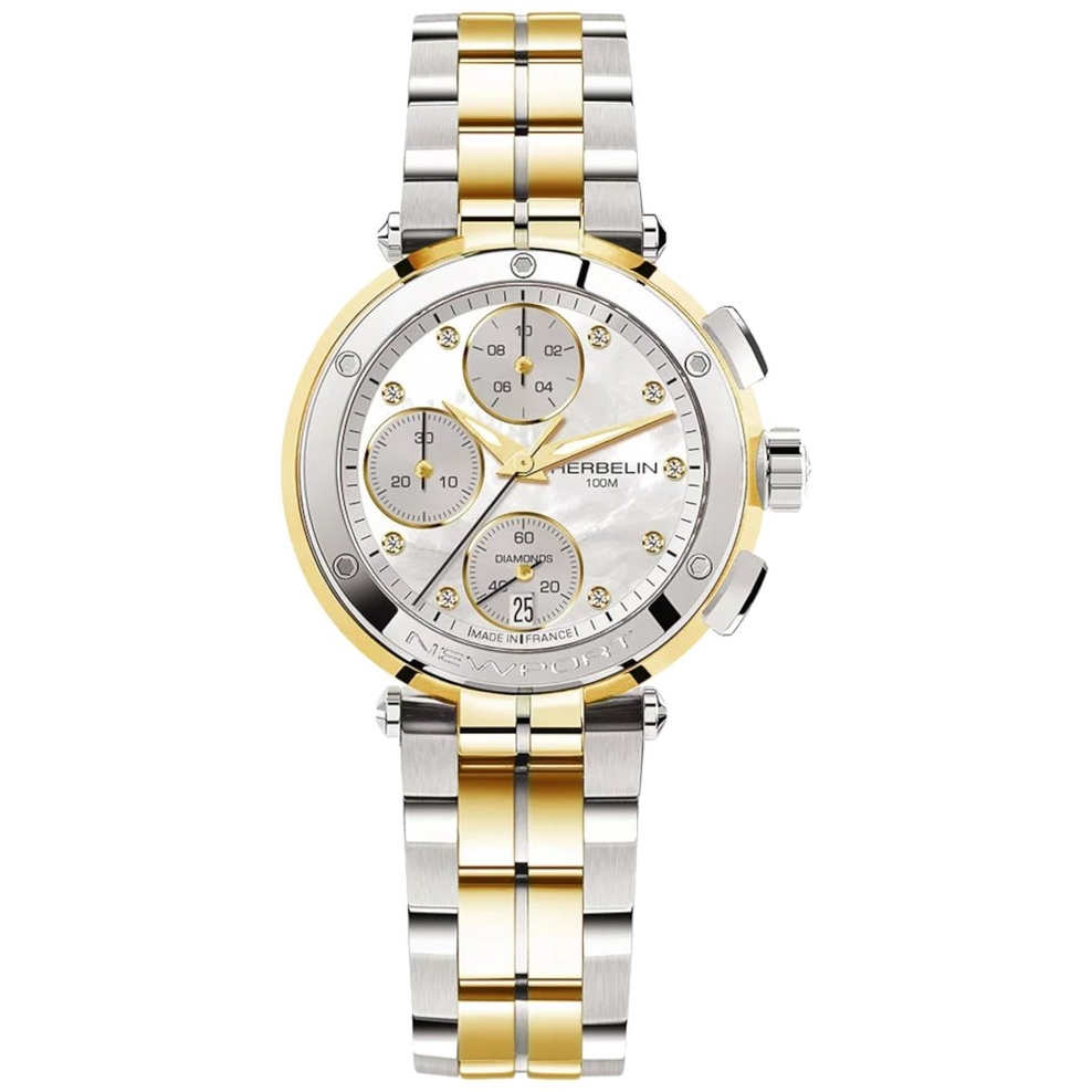 ZEGAREK HERBELIN NEWPORT CHRONOGRAPH