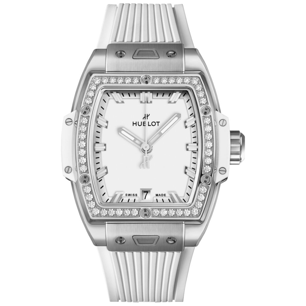 ZEGAREK HUBLOT SPIRIT OF BIG BANG TITANIUM WHITE DIAMONDS