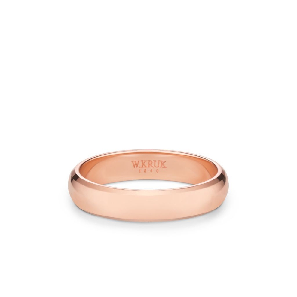 Obrączka złota CATEDRALE męska