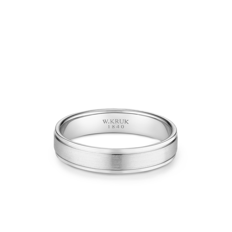 Obrączka srebrna męska SORIA