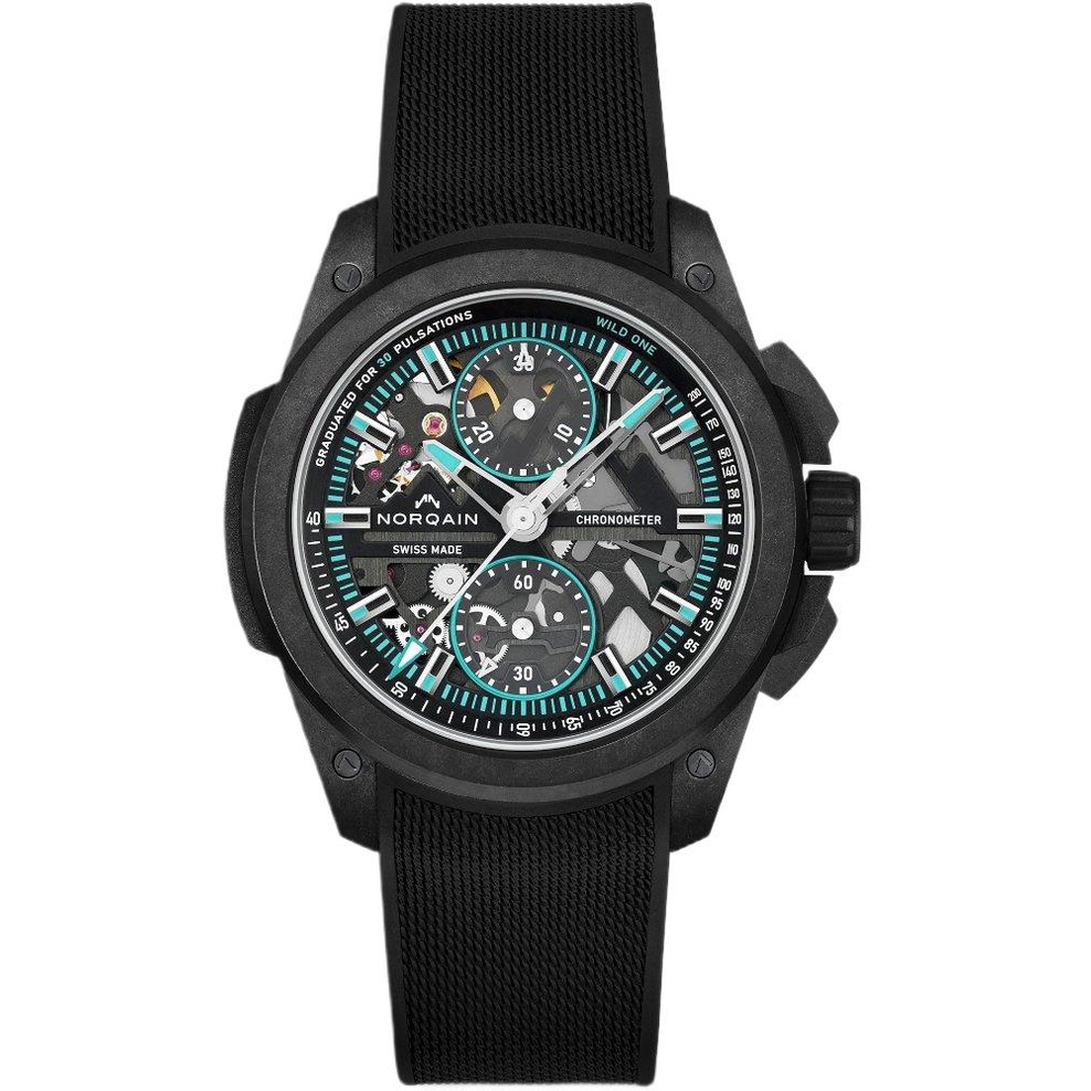 ZEGAREK NORQAIN WILD ONE SKELETON CHRONO