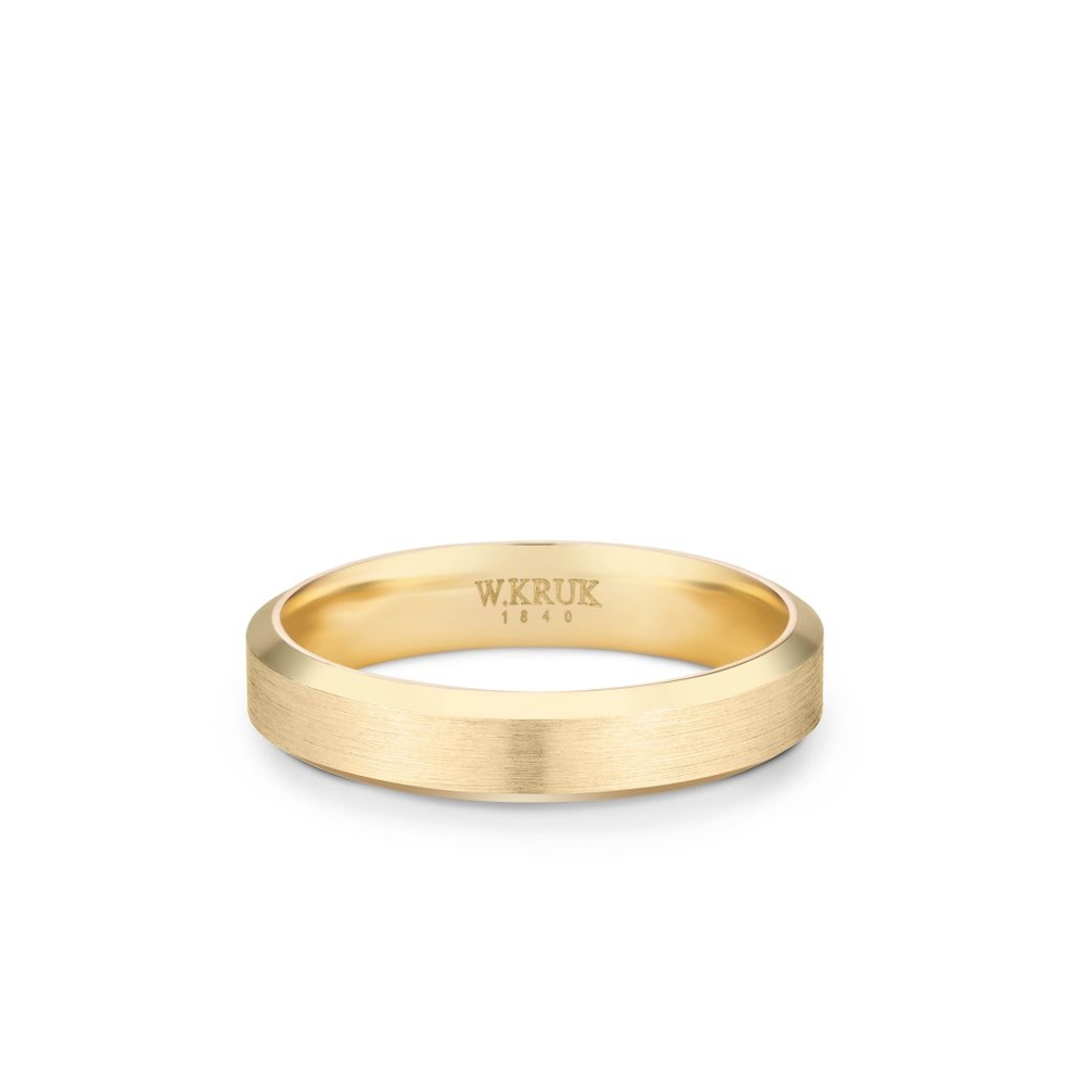 Obrączka złota CHAMONIX męska