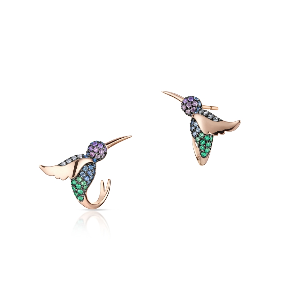 Kolczyki srebrne Preludium