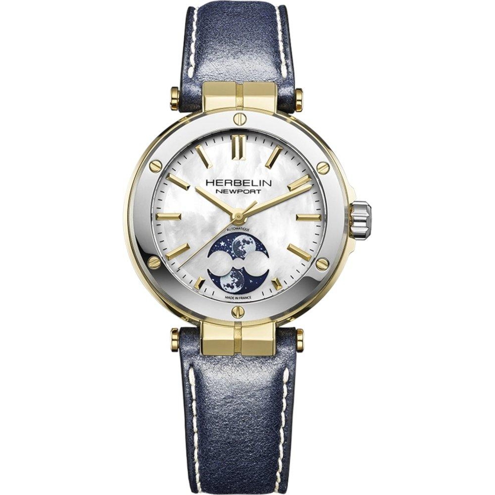 ZEGAREK HERBELIN NEWPORT AUTOMATIC MOONPHASE