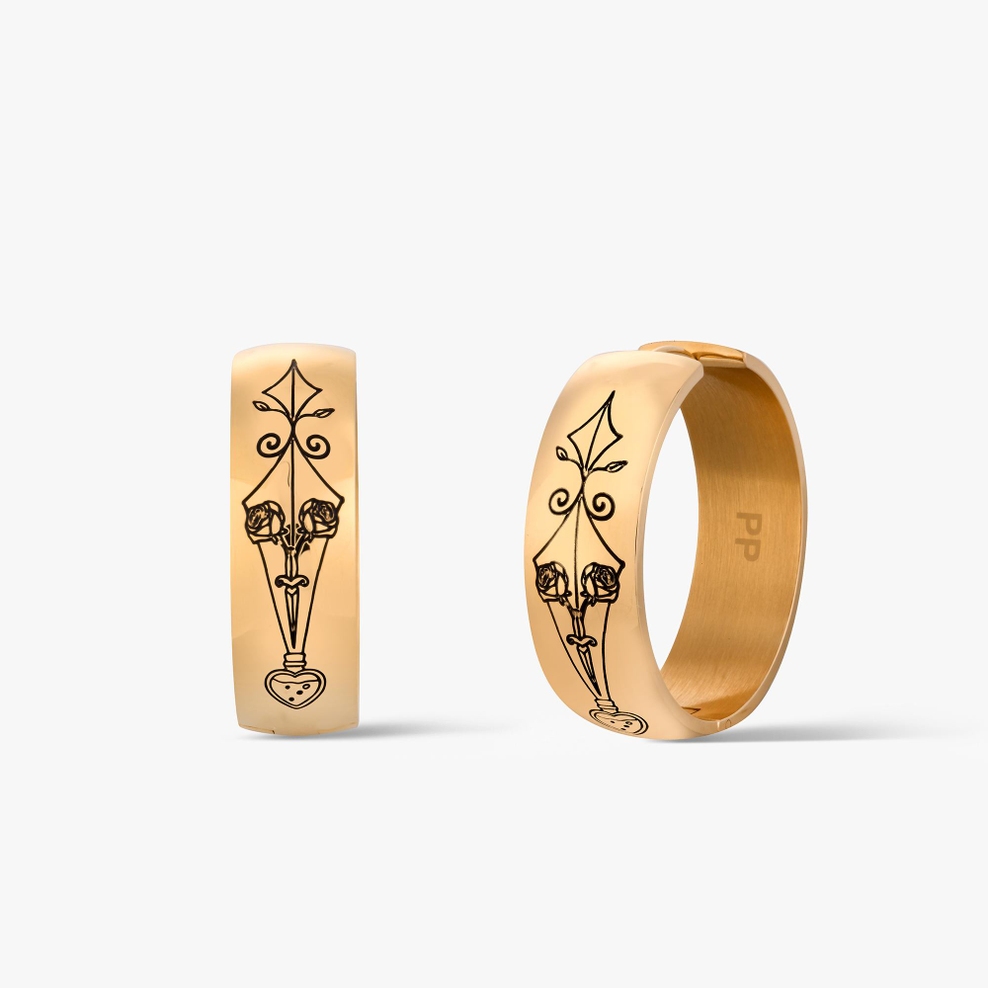 Kolczyki Rock Vibe Love Fever